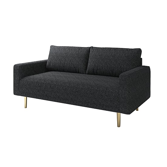 Furniture of America™ Megan Track-Arm Upholstered Loveseat