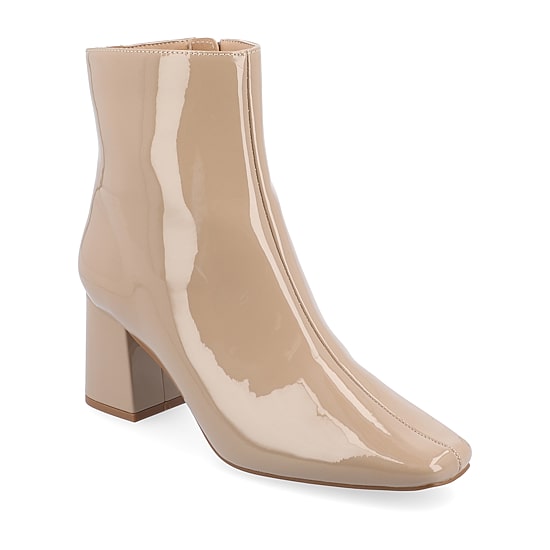 Journee Collection Womens Haylinn Block Heel Booties