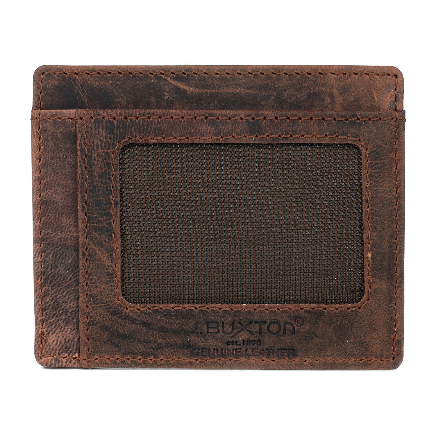 Julia Buxton Front Pocket Getaway Mens Rfid Blocking Front Pocket Wallet