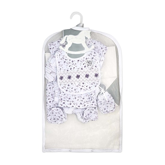 3 Stories Trading Company Baby Girls Knit 5-pc. Baby Clothing Set