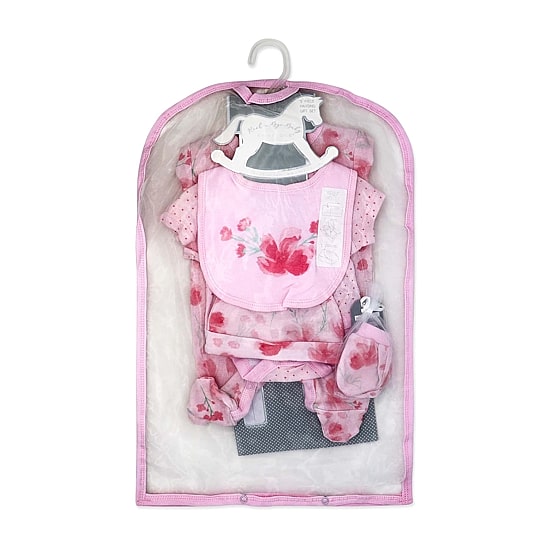 3 Stories Trading Company Baby Girls Knit 5-pc. Baby Clothing Set