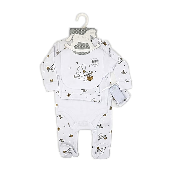 3 Stories Trading Company Baby Unisex 5-pc. Baby Clothing Set