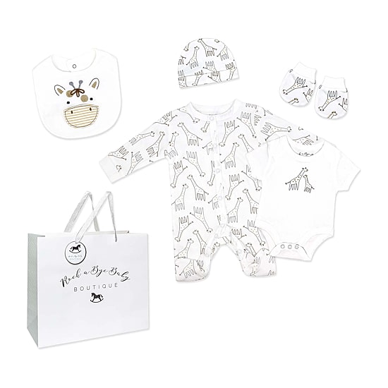 3 Stories Trading Company Baby Unisex 5-pc. Baby Clothing Set