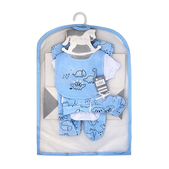 3 Stories Trading Company Baby Boys Knit 5-pc. Baby Clothing Set
