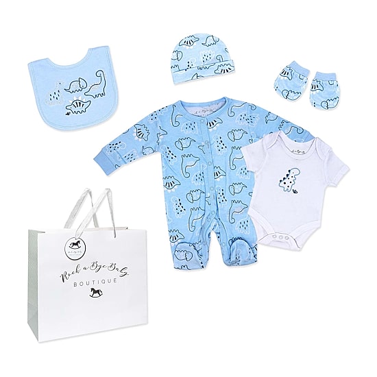 3 Stories Trading Company Baby Boys Knit 5-pc. Baby Clothing Set