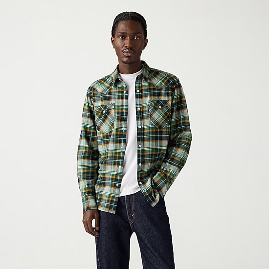 Levi's® Mens Long Sleeve Western Shirt