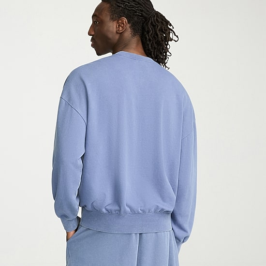 Champion French Terry Mens Crew Neck Long Sleeve Sweatshirt