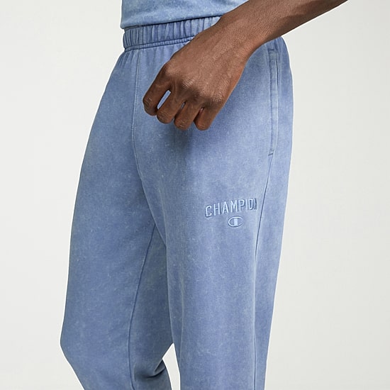 Champion French Terry Mens Cuffed Slim Fit Active Jogger Pant