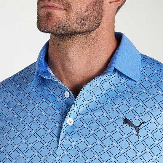 PUMA Mens Short Sleeve Polo Shirt