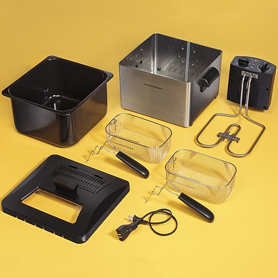 Hamilton Beach® Professional-Style Deep Fryer with 2 Baskets