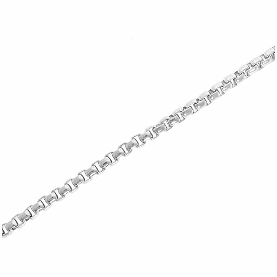 Mens Stainless Steel 24 Inch Box Chain Necklace
