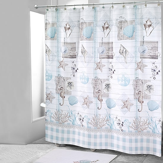 Avanti Farmhouse Shell Shower Curtain