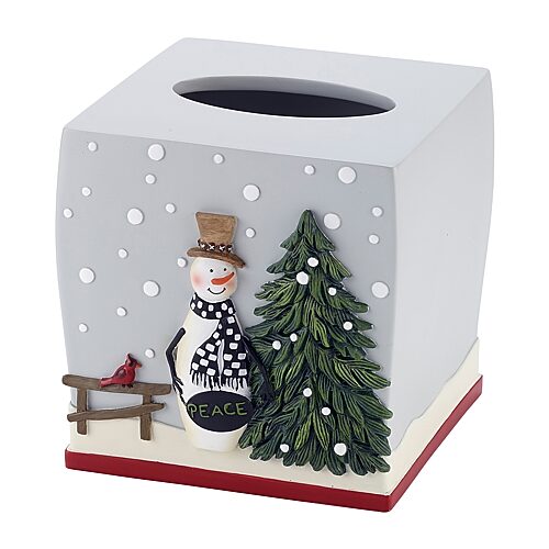 Avanti Country Friends Tissue Box Cover, One Size, Multiple Colors