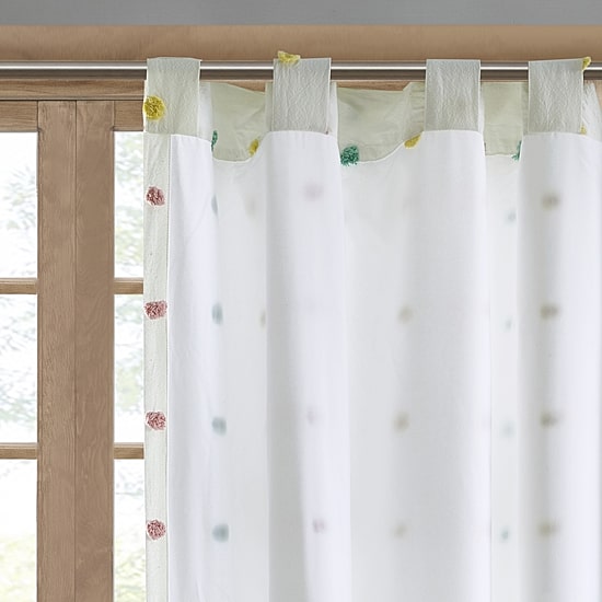 Intelligent Design Ensley 50"W X 84"L Rod Pocket Light-Filtering Single Curtain Panel