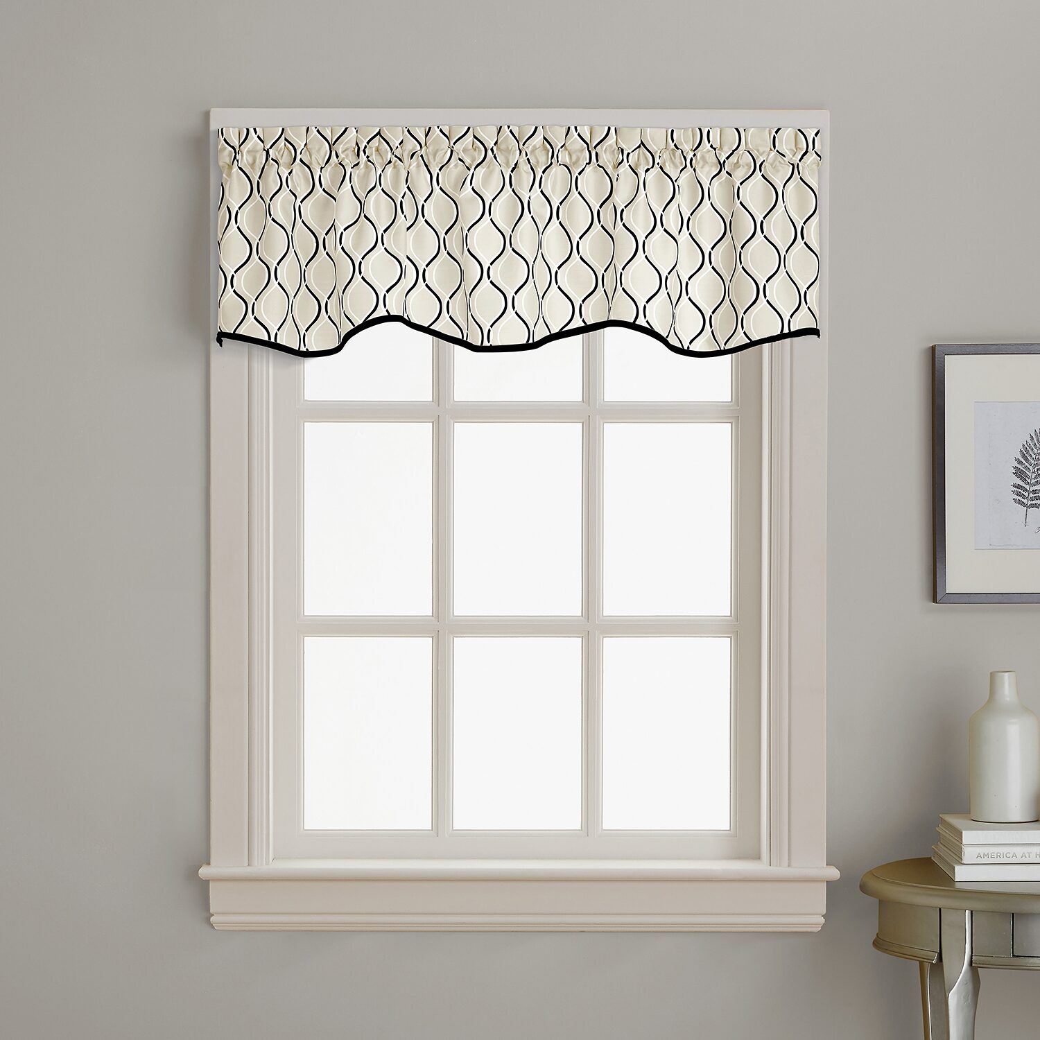 CHF Morocco Rod Pocket Tailored Valance