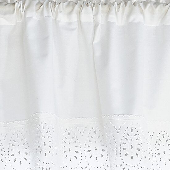 CHF Penny Eyelet Rod Pocket Tailored Valance