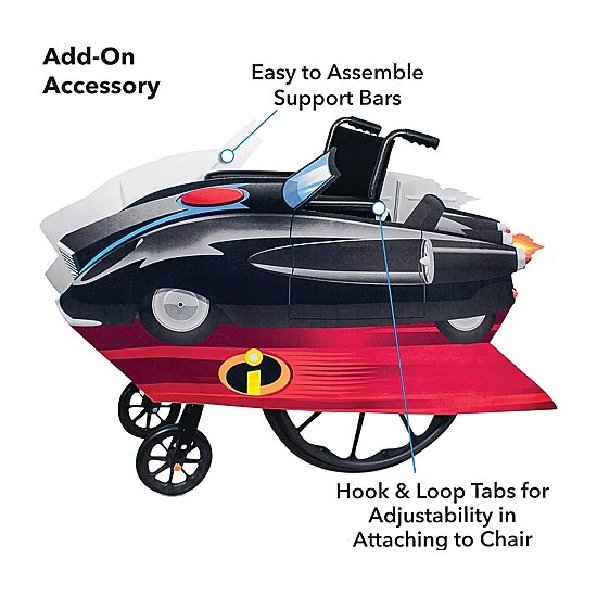 Little & Big Kid Unisex Adaptive The Incredibles Costume