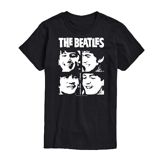 Mens Short Sleeve The Beatles Graphic T-Shirt
