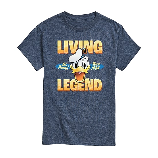 Mens Short Sleeve Donald Duck Graphic T-Shirt
