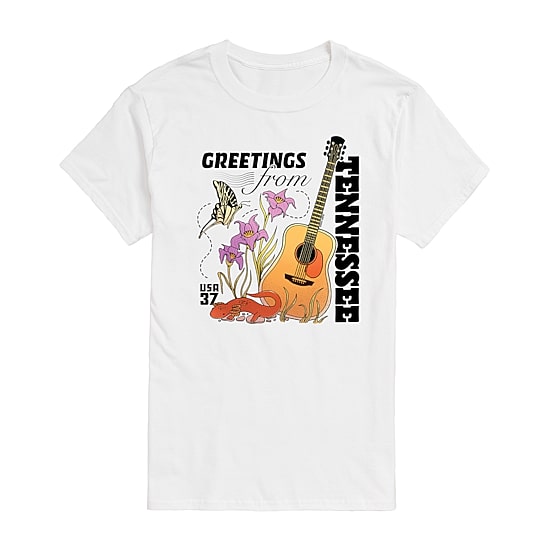 Mens Short Sleeve Tennessee Graphic T-Shirt
