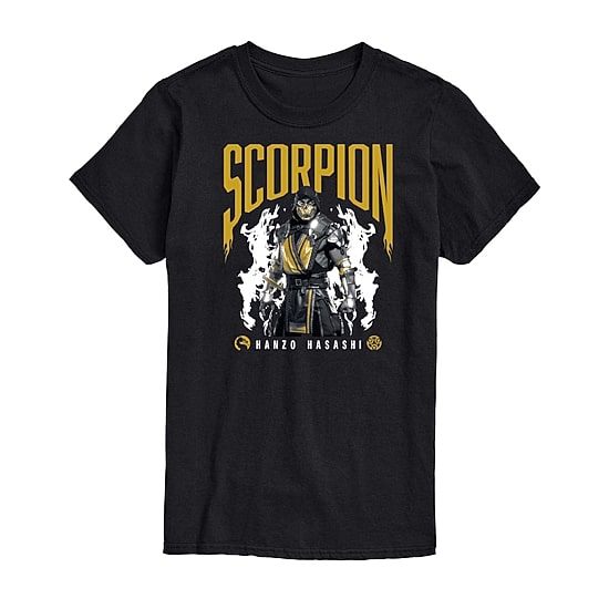 Mens Short Sleeve Mortal Kombat Graphic T-Shirt