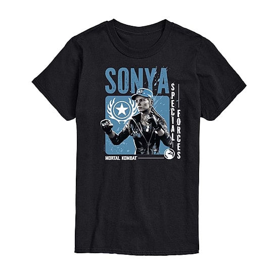 Mens Short Sleeve Mortal Kombat Graphic T-Shirt