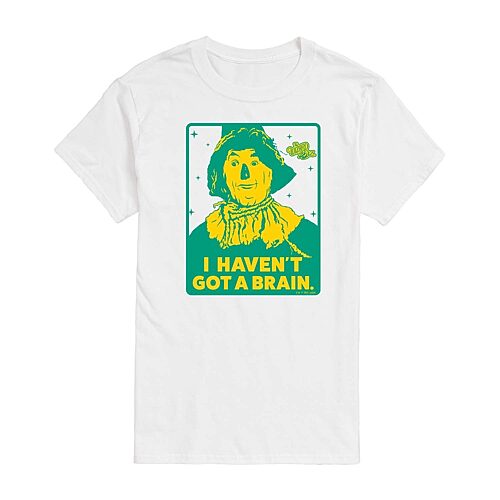 Mens Short Sleeve The Wizard of Oz Graphic T-Shirt, Large, White