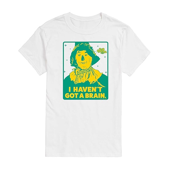 Mens Short Sleeve The Wizard of Oz Graphic T-Shirt