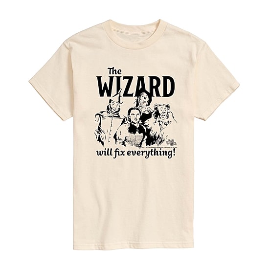 Mens Short Sleeve The Wizard of Oz Graphic T-Shirt