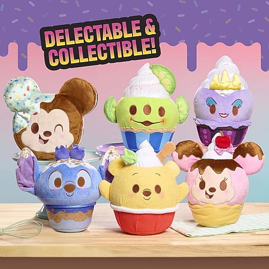 Disney Collection Munchlings Assorted Surprise Collectible 4.5" Scented Plush