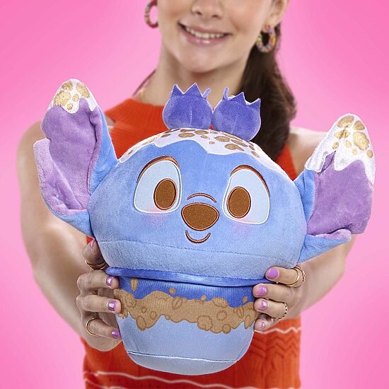Disney Collection Munchlings 10" Blueberry Frozen Yogurt Scented Lilo & Stitch Stuffed Animal