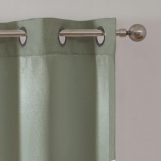Regal Home Ayden Solid Grommet Top Energy Saving Blackout Single Curtain Panel
