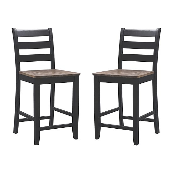 Linon Wenzel 2-pc. Counter Height Bar Stool