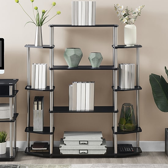 Convenience Concepts Designs2go Office And Library Collection 10-Shelf Bookcase