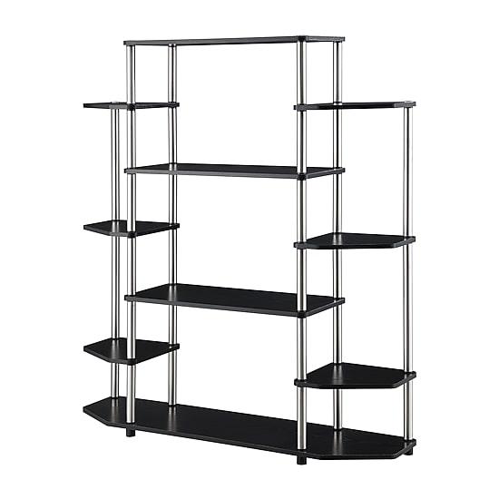 Convenience Concepts Designs2go Office And Library Collection 10-Shelf Bookcase