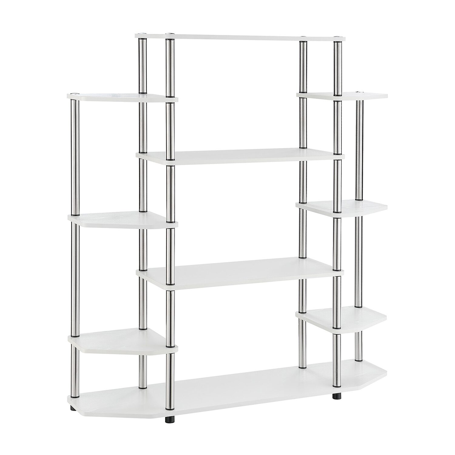 Convenience Concepts Designs2go Office And Library Collection 10-Shelf Bookcase