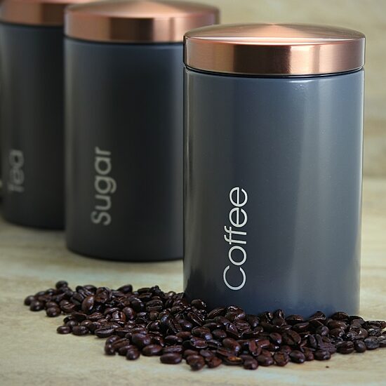 MegaChef Essential Kitchen Storage 3-pc. Canister