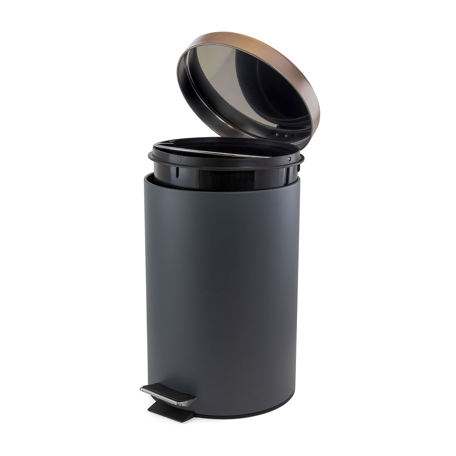 Elama 3 Gallon Soft Pedal Trash Can