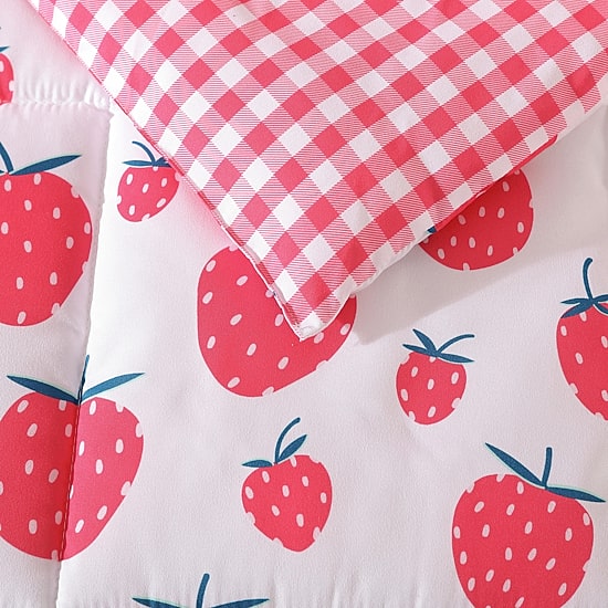 Eddie Bauer Strawberry Field Floral Easy Care Comforter Set