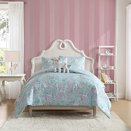 Urban Playground Pretty In Paris Reversible Comforter Set, Color
