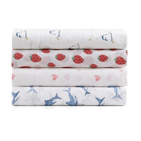 Poppy & Fritz Strawberry Picnic Sheet Set