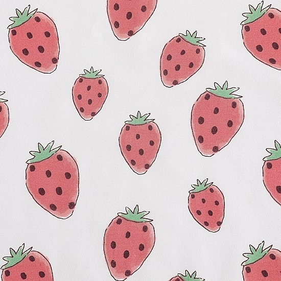 Poppy & Fritz Strawberry Picnic Sheet Set
