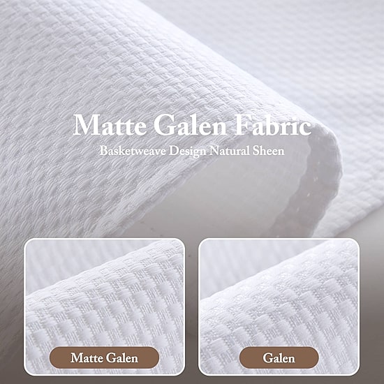 Madison Park Galen Matte Cordless Room Darkening Roman Shade