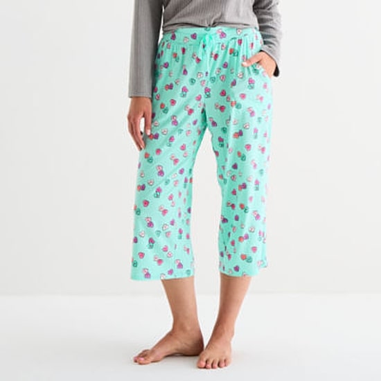 Sleep Chic Womens Pajama Capri Pant