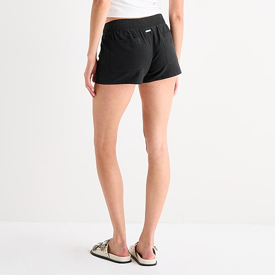Hurley Womens Low Rise Juniors Pull-On Short