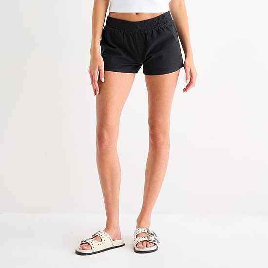 Hurley Womens Low Rise Juniors Pull-On Short