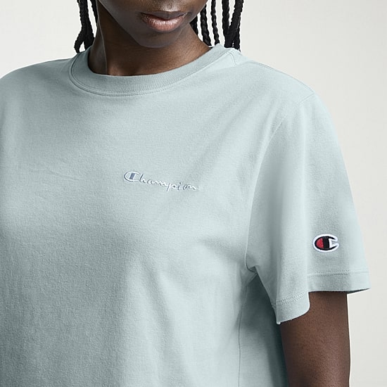 Champion Womens Crew Neck Short Sleeve Active T-Shirt