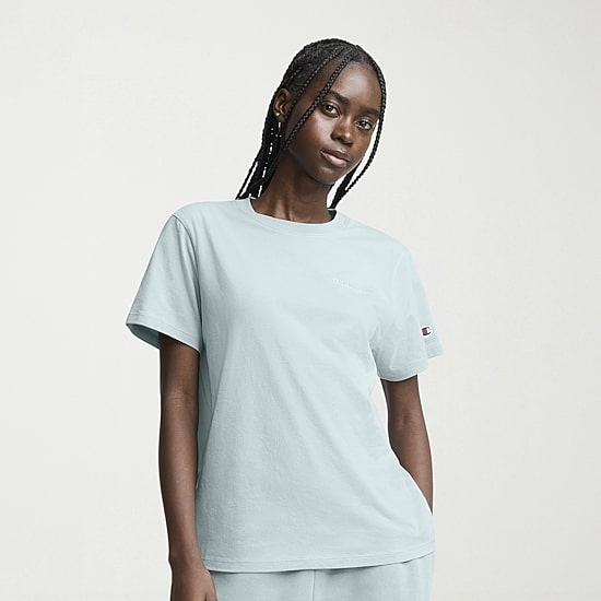 Champion Womens Crew Neck Short Sleeve Active T-Shirt