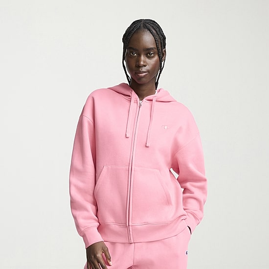 Champion Womens Fleece Long Sleeve Zipper Active Hoodie