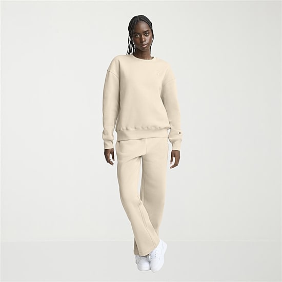 Champion Womens Powerblend Crew Neck Long Sleeve Sweatshirt